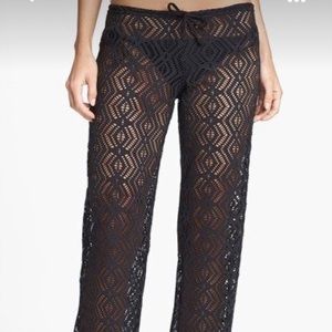 Becca Crochet swimsuit cover pant